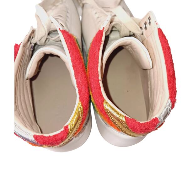 GUCCI Sneakers Men\'s 7.5 Bambi High Tops Rainbow Pride Authentic‎ Designer main image 4